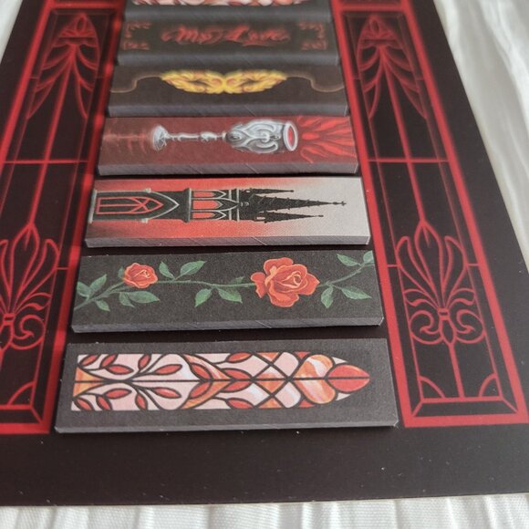 Fairyloot Page Tabs Inspired by A Dowry of Blood Eternal Embrace March 2025 - Picture 4 of 7